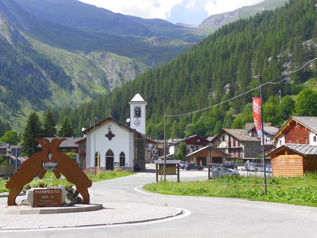 Chalet Rosa Dei Monti Piamprato Exterior foto